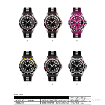 Fashion Steel Case Watch with 2115 with Calendar Movement